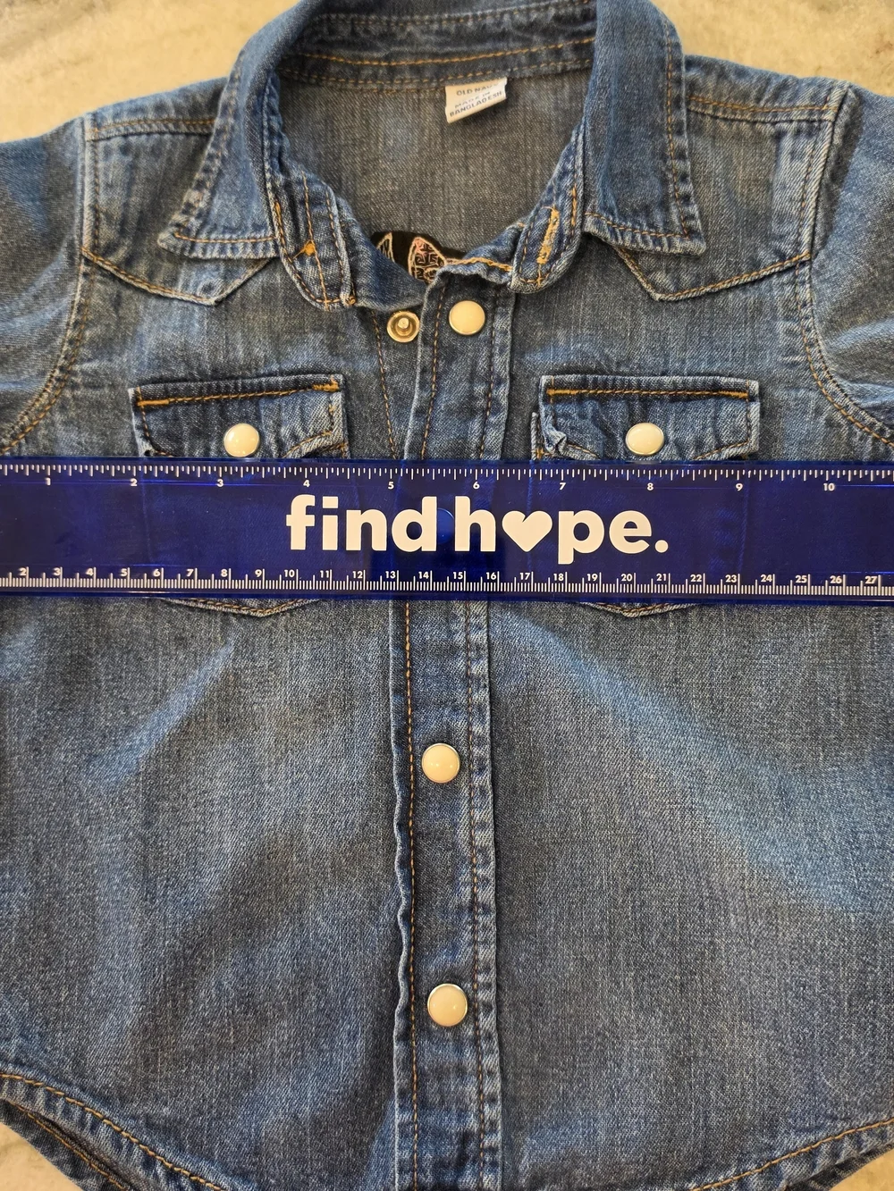 Old Navy Kids' Blue Denim Jacket